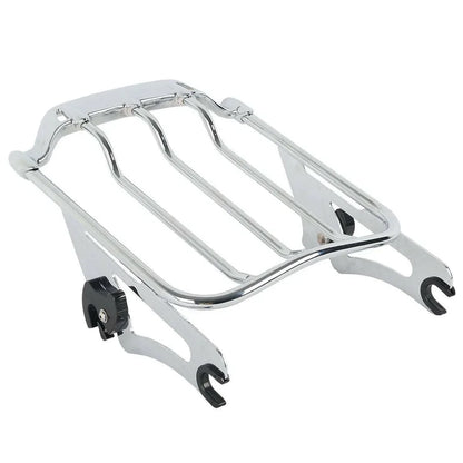 Backrest Sissy Bar Luggage Rack Docking Kit for Harley Street Glide (2014-2024)