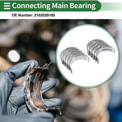 Main Bearing Set for Hyundai Accent (2010-2016)