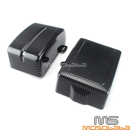 Carbon Side Battery Fairing Cover for Harley Dyna Fat Bob FXDF (2006-2017)