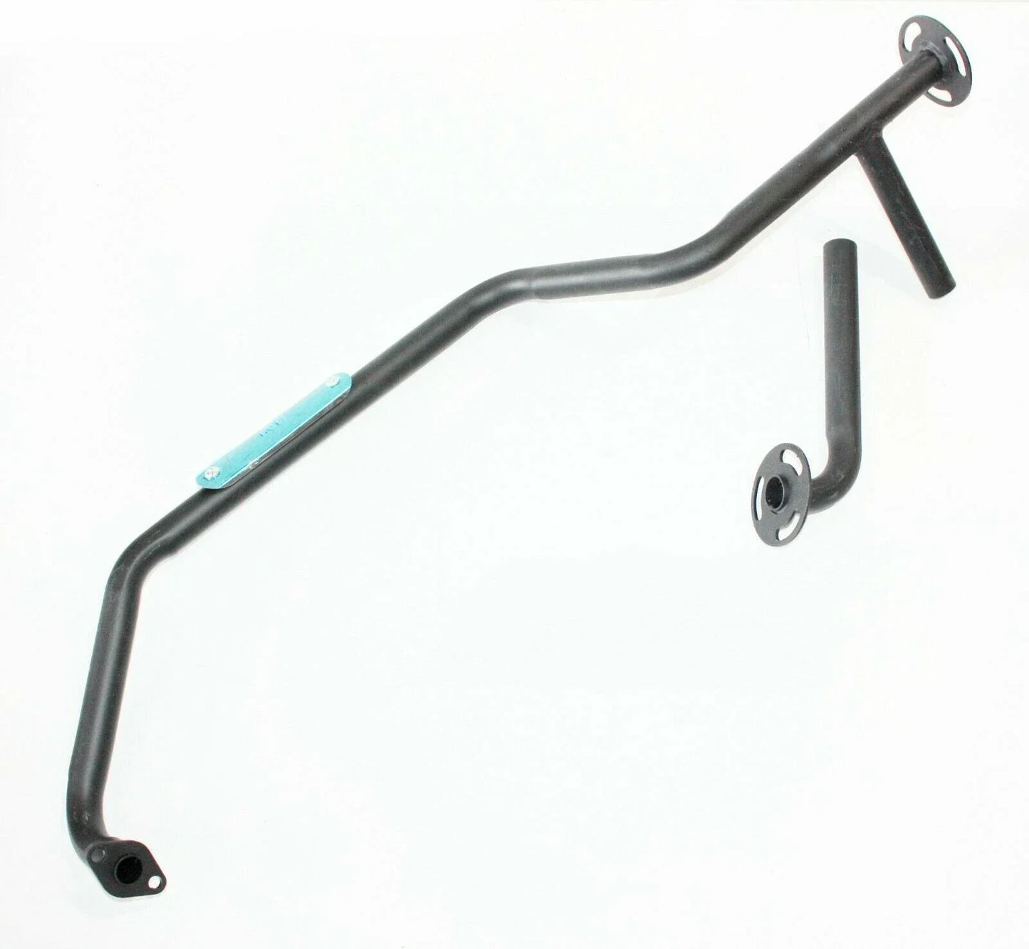 Black Alloy Twin Exhaust Pipe Mufflers for GY6 150cc Quad Bike ATV