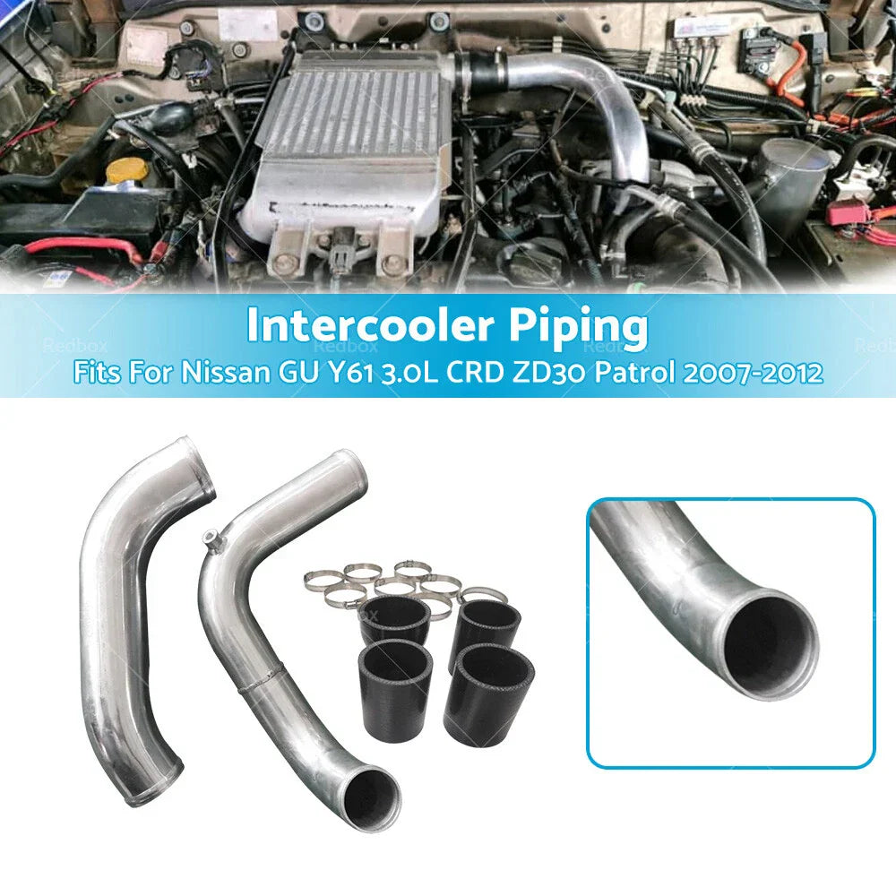 Aluminum Intercooler Pipe for Nissan Patrol GU Y61 3.0L CRD ZD30 (07-12)
