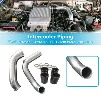 Aluminum Intercooler Pipe for Nissan Patrol GU Y61 3.0L CRD ZD30 (07-12)