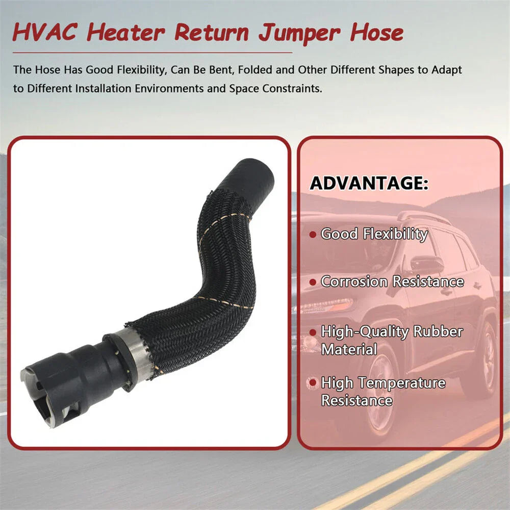 HVAC Heater Hose Connector for 2015 Chrysler 200, 2014-2015 Jeep Cherokee