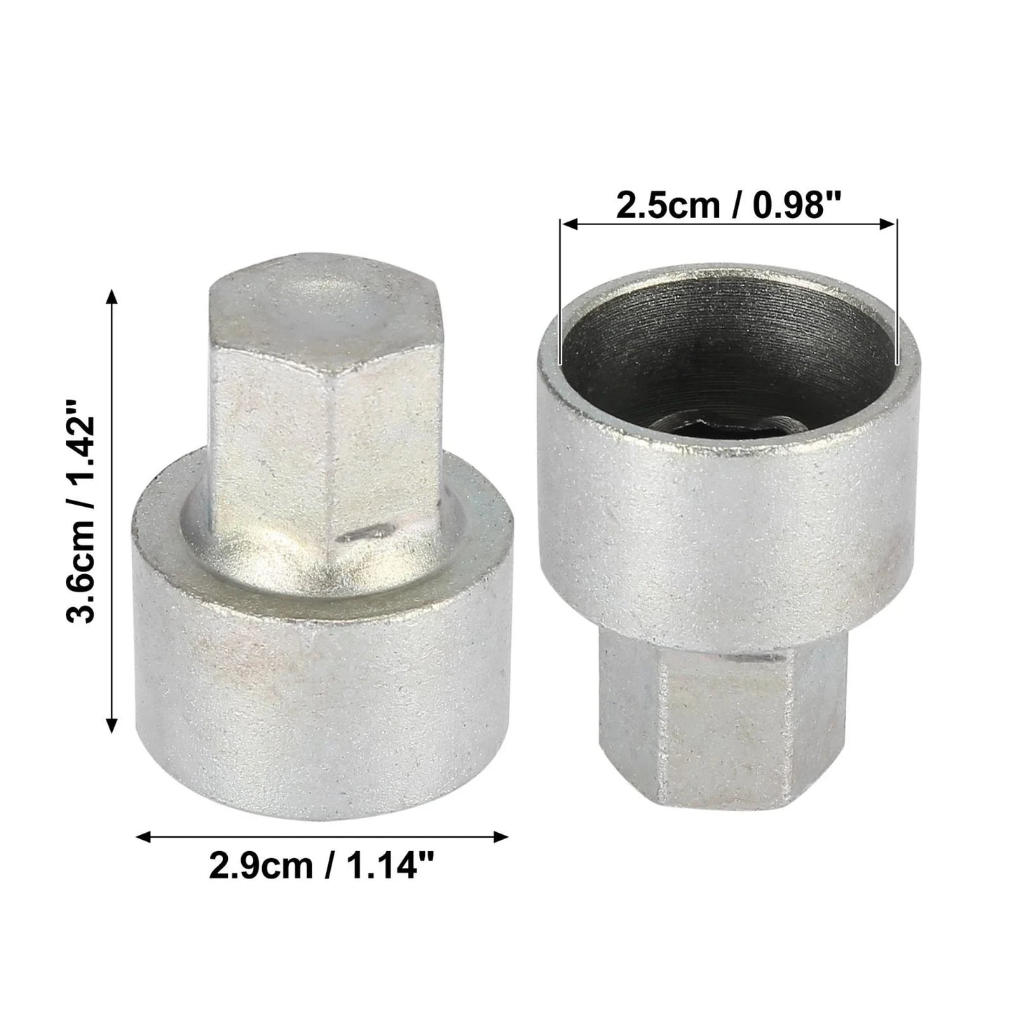 Wheel Lock Lug Nut Anti Theft Removal Key for BMW 3, 5 & 7 Series