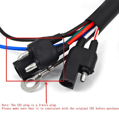 Ignition Coil Spark Plug CDI Box for Polaris Magnum 500 (2001–2003)