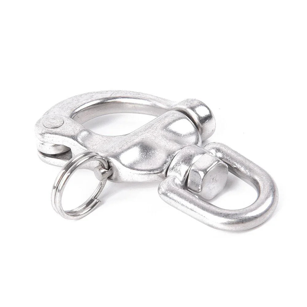 316 Stainless Steel Swivel Bail Snap Shackle Hook for Marine Boat/Yacht