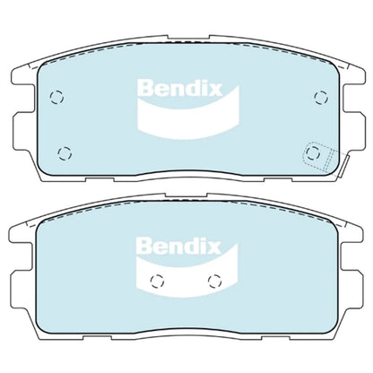 Rear 4WD Disc Brake Pad Set for BMW M5 E60 (2005-2008)