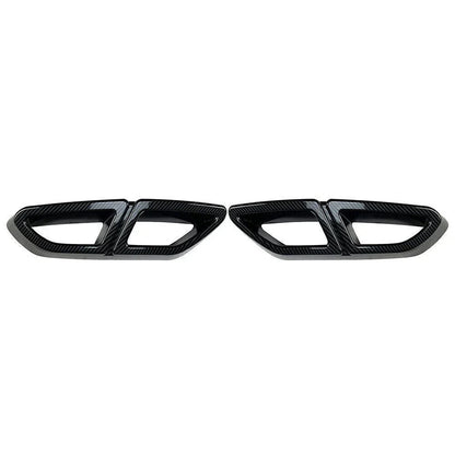 Carbon Fiber Rear Exhaust Muffler Tail Pipe Cover for VW Passat (16-19)