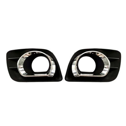 1 Pair Front Bumper Fog Light Cover Trim for Pontiac Vibe (2003–2008)