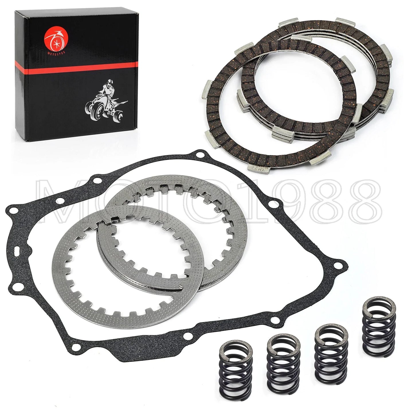 Clutch Plate Kit Heavy Duty Spring Gasket for Honda CRF100F XR100R