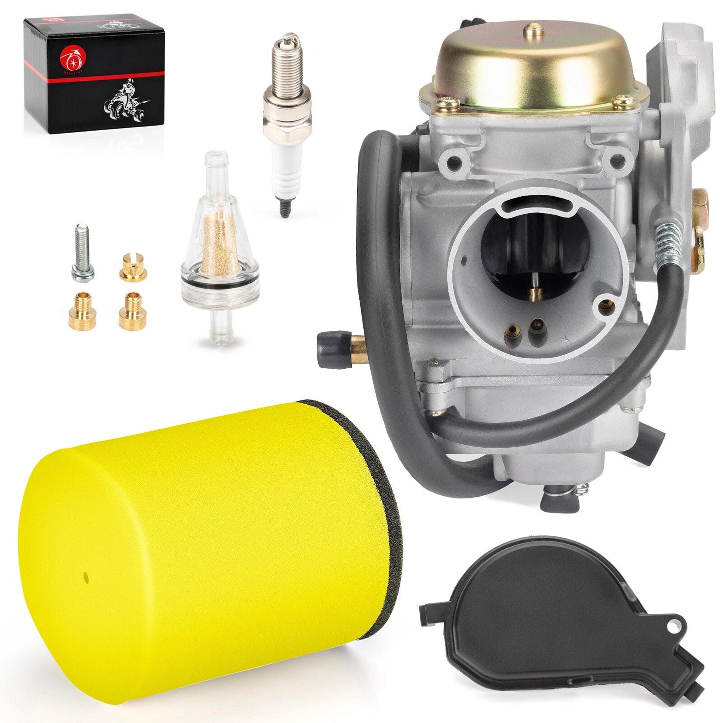 Carburetor Carb Air Filter for Suzuki Eiger 400 LT-F400 LT-A400 (2002–2007)