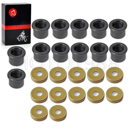 12X Front A-Arm Bushing & Cap Kit for YFZ450 (2004–2022)