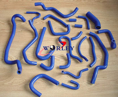 Silicone Radiator Hose for Nissan Silvia 180SX 200SX S13 CA18DET (89-94) 22pcs