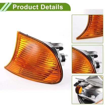 1 Pc Left Corner Signal Light Cover for BMW (1999-2001)