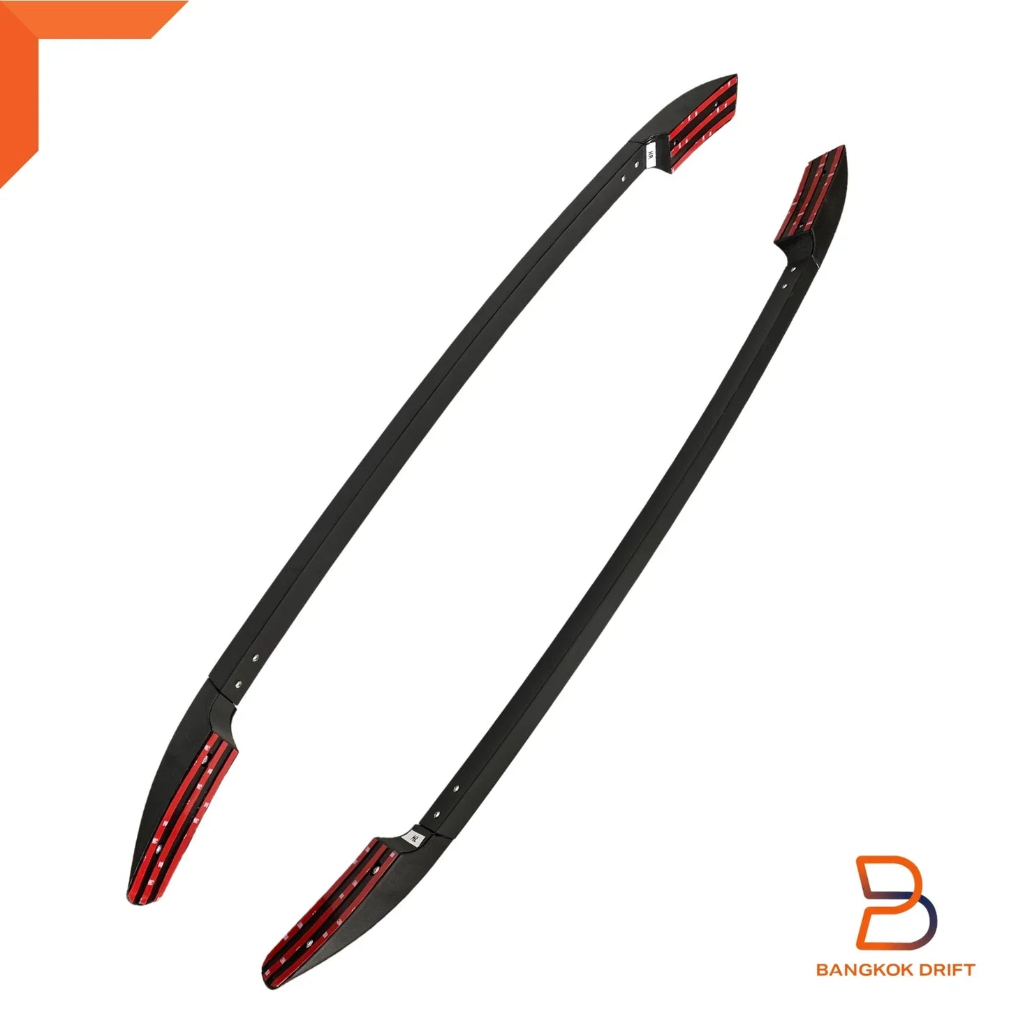 Matte Black Aluminium Roof Rack Bar for Mazda BT-50 Ute (2012-2019)