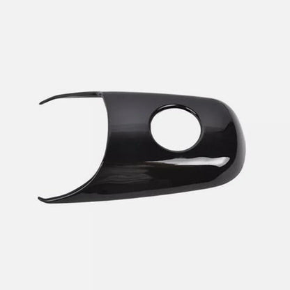 Black Front Exterior Door Handle Covers for Ford Mustang (2009-2014)
