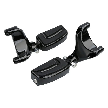 Black Passenger Footpegs for Harley Sportster 883 1200 (2004-2013)