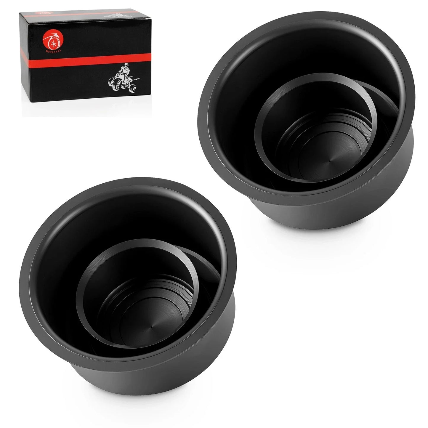 Front Rear Wheel Center Dust Hub Cap for Yamaha Grizzly 350 (2007–2011)