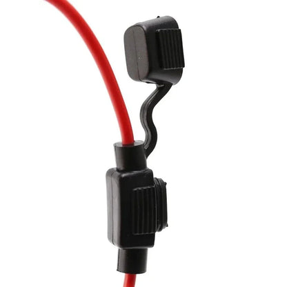 5x Waterproof Inline Fuse Holder 12 Gauge Wire Cut Off Switch 12V 30A