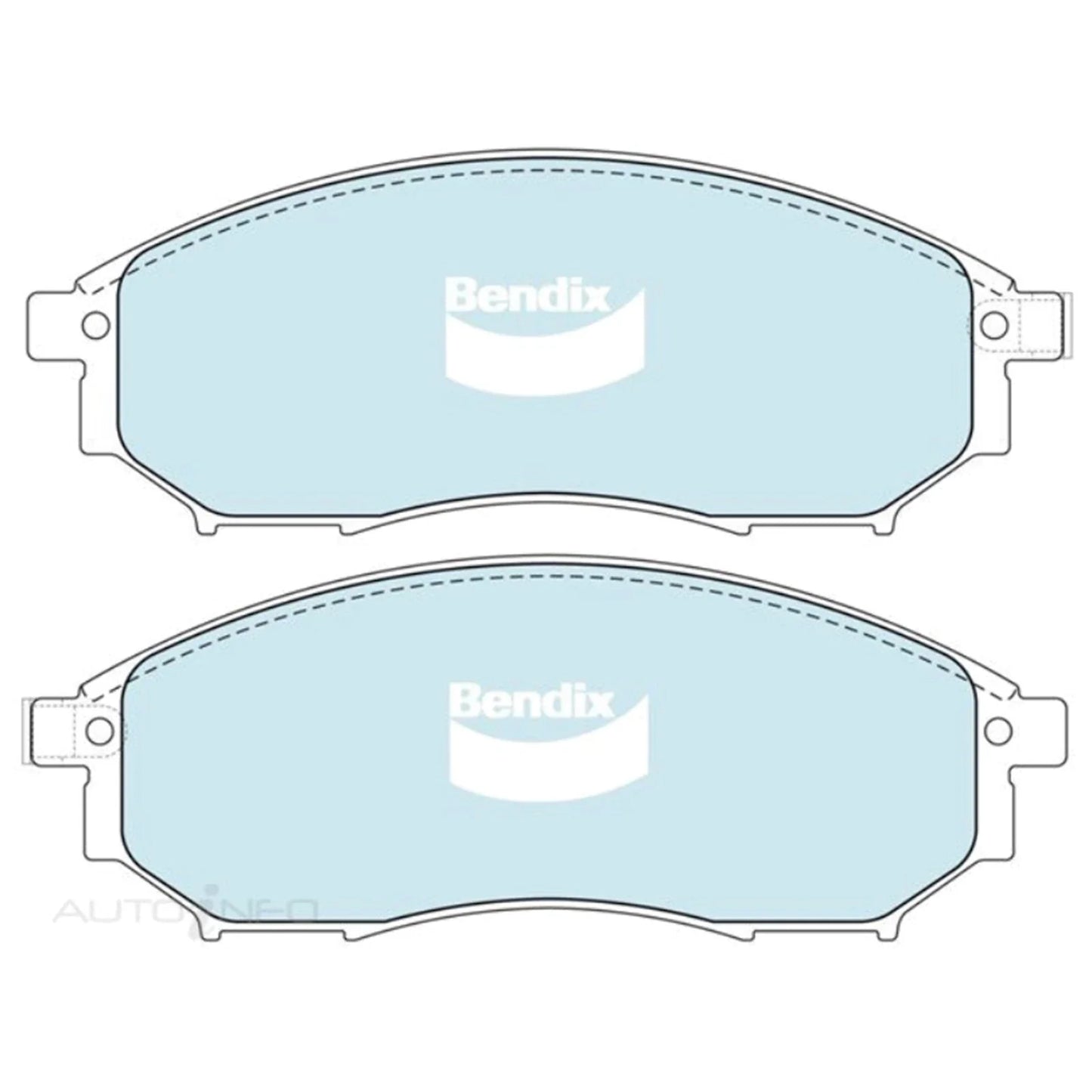 4WD Front Disc Brake Pad Set for Nissan Pathfinder R51 (2011 - 2013)