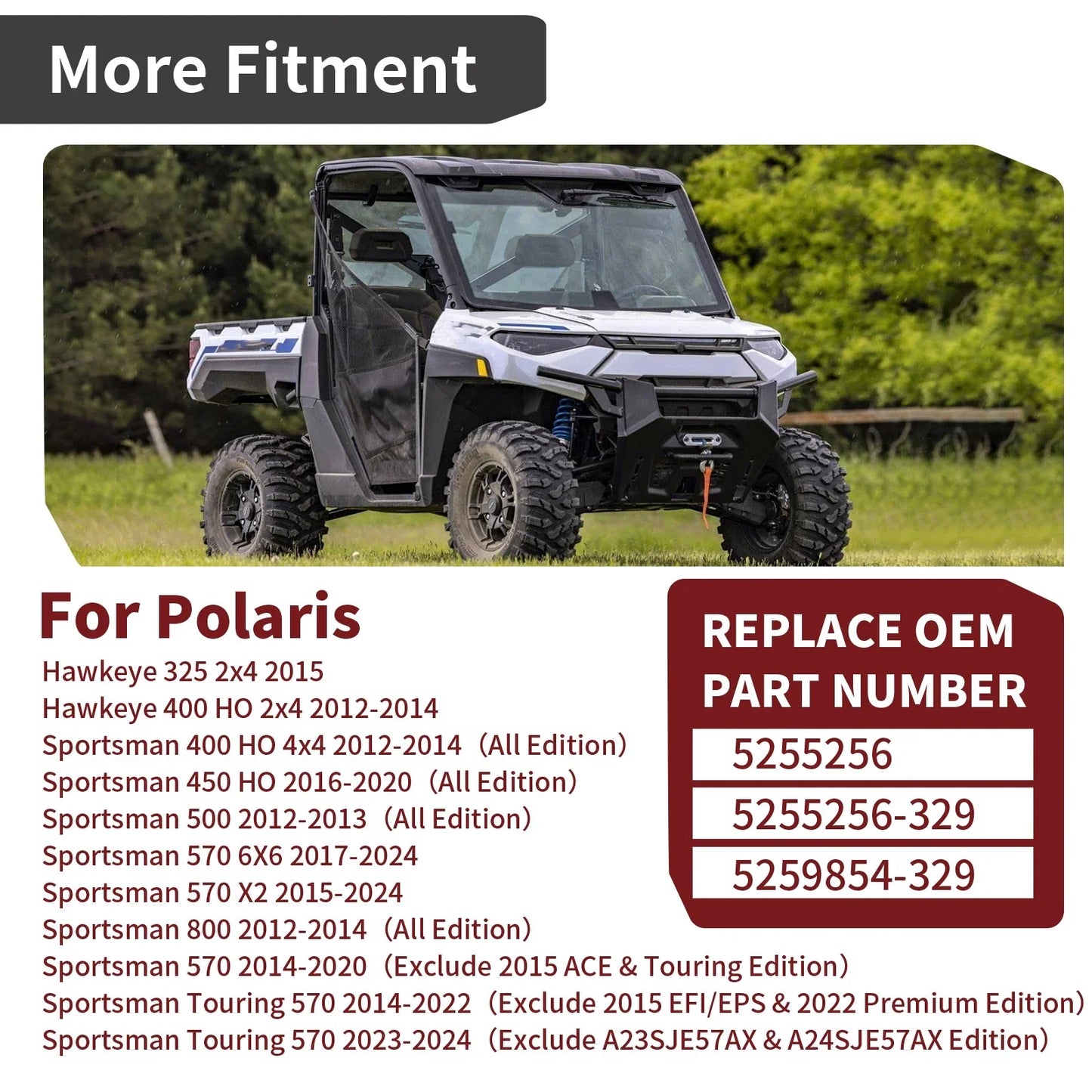Front Rack Pivot Bracket for Polaris Sportsman 570 EPS (2014–2020)