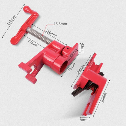 3/4" Pipe Clamp Cast Iron Woodworking Tool Pads