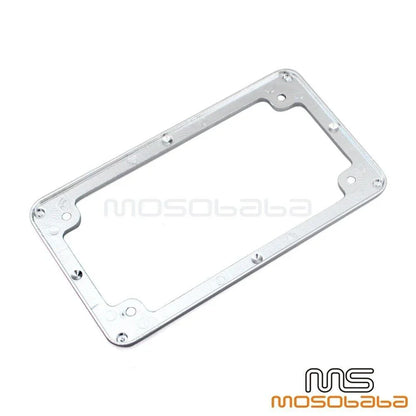 Chrome Motorcycle License Plate Frame for Harley Scooter Chopper