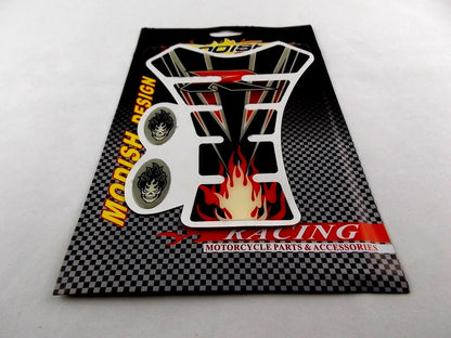 Tank Pad Sticker Protector for Red R Modish Racing Motorcycle