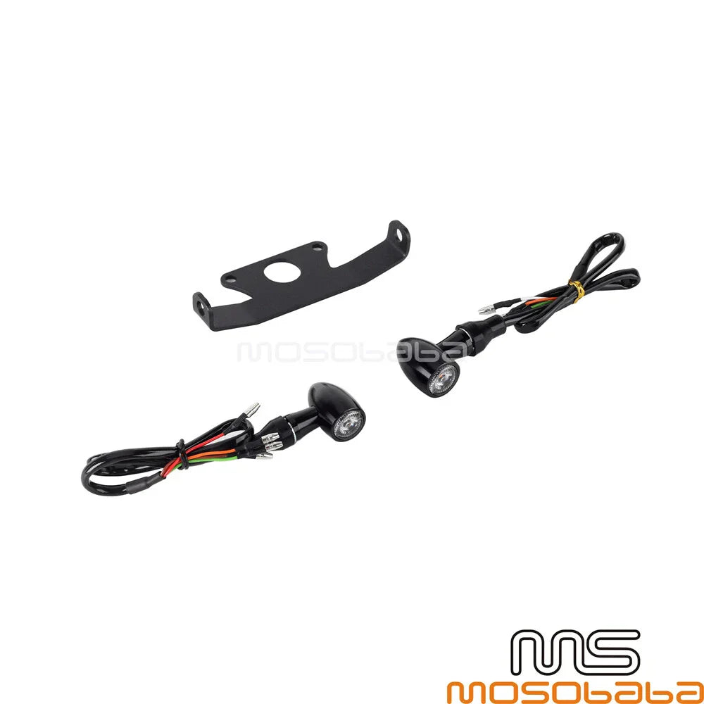 Rear LED Turn Signal Taillight w/Bracket & Wire Adapter for Sportster (21-23)