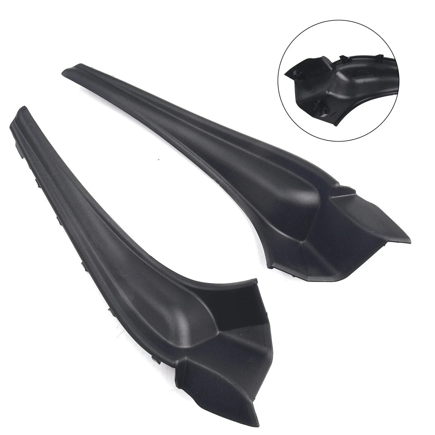 Front Pair / Windshield Wiper Cowl Cover for Nissan Versa (2012–2018)