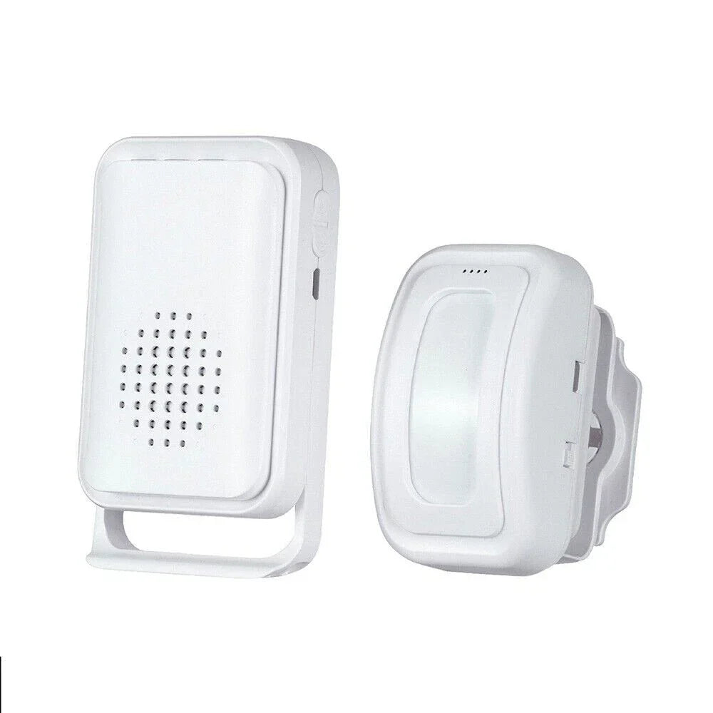 Wireless Motion Sensor Alarm Door Chime 1 x Detector & 1 x Receiver