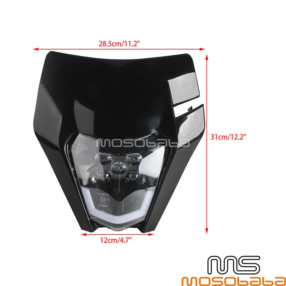 LED Headlight Assembly Hi/Lo DRL for KTM 690 Enduro R, 690 SMC R (2014-2023)