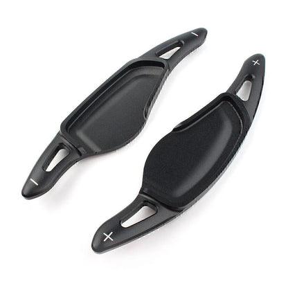 Black Steering Wheel Paddle Shifter Extensions for BMW 5 7 Series X3 X4 X5