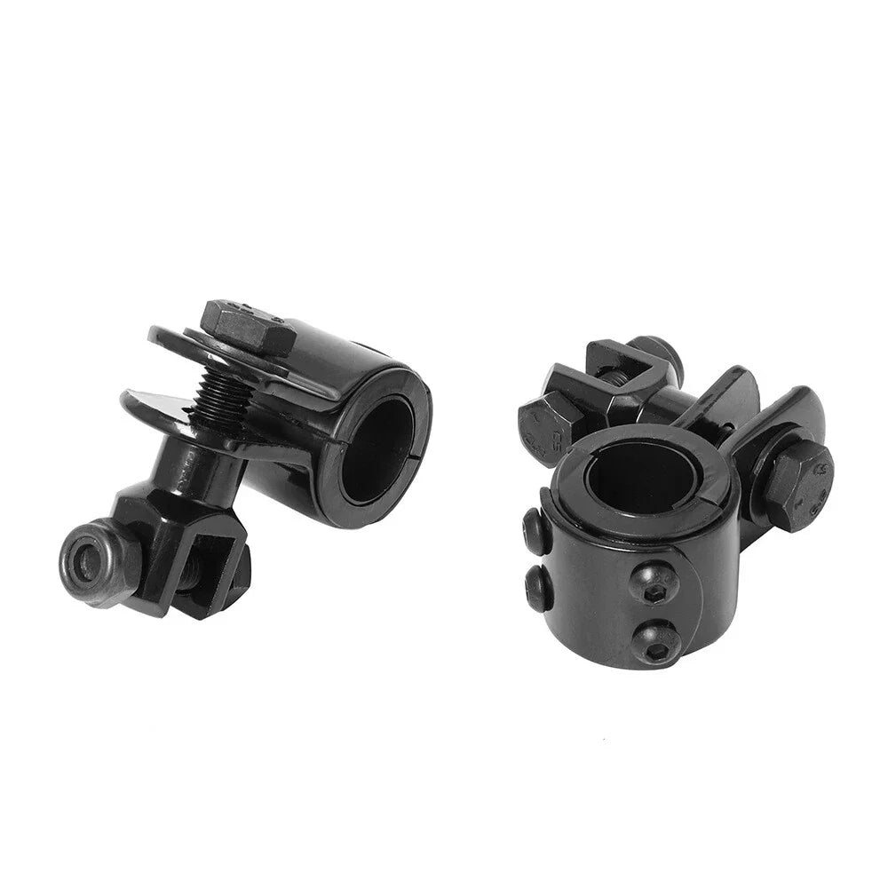 1" - 1 1/4" Engine Guard Highway Foot Pegs Mount Clamp for Harley