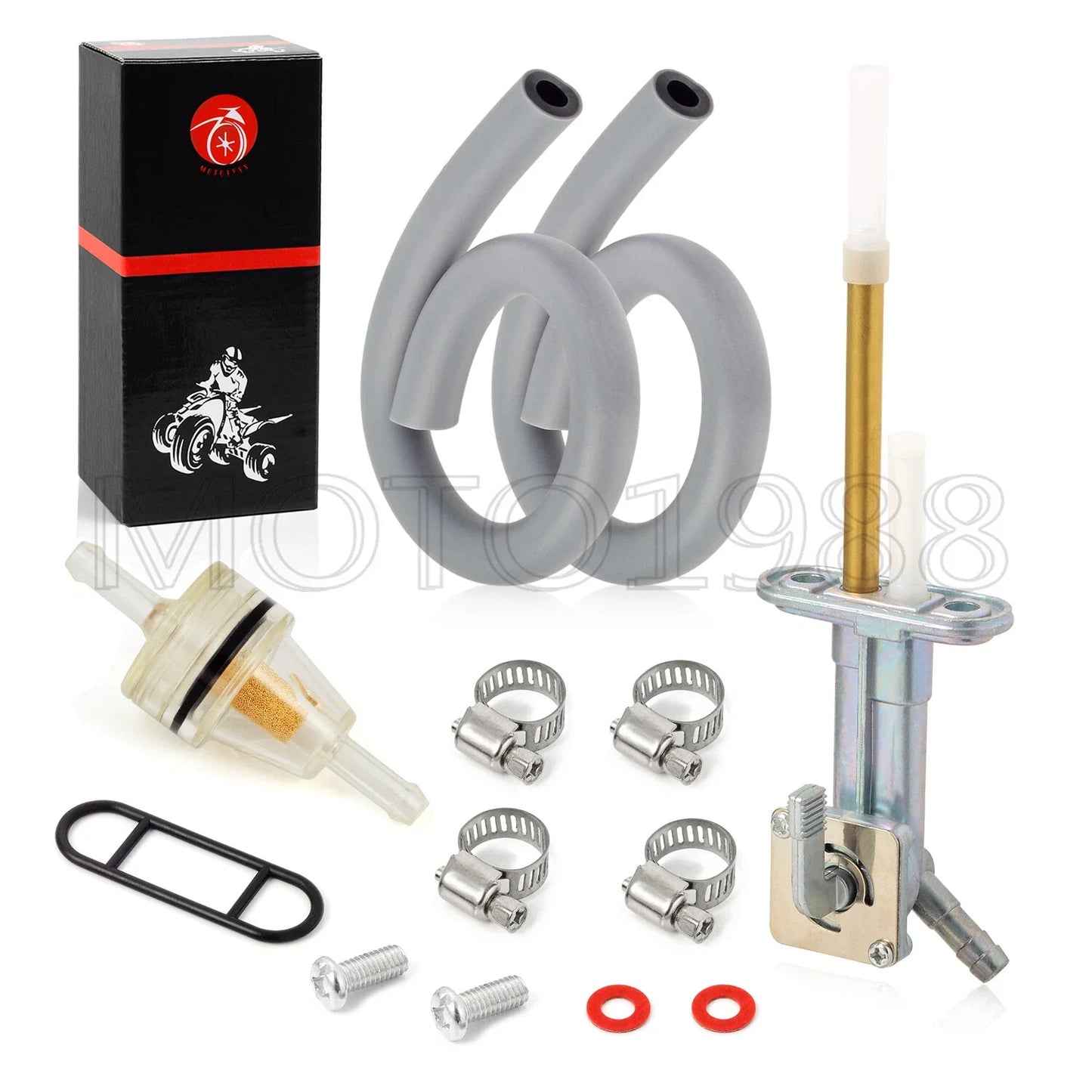 Fuel Valve Petcock kit for Kawasaki Bayou 220 KLF220 (1988–2002)