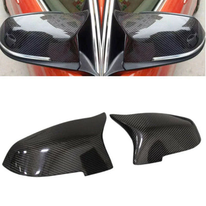 Carbon Fiber Rear View Mirror Cover Caps for BMW (No Year Specified)