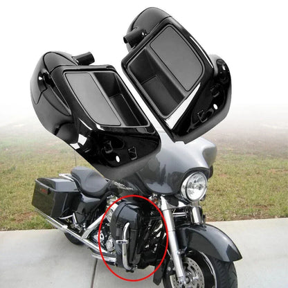 Vented Leg Fairing Glove Box for Harley Street Road Glide King (2014-2023)
