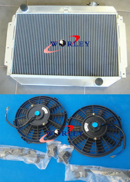 3Row Aluminum Radiator + Fan for Holden Kingswood (1968-1980)