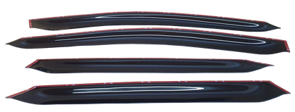 Weather shield Window visor for Hyundai ix35 (2010–2015)