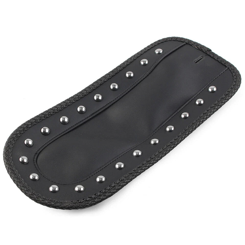 Black PU Leather Rear Fender Bib for Kawasaki Vulcan 1500 (1996-2008)