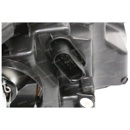 Left LH Chrome Projector Headlight for Ford Fiesta Zetec Hatch (2009 - 2013)