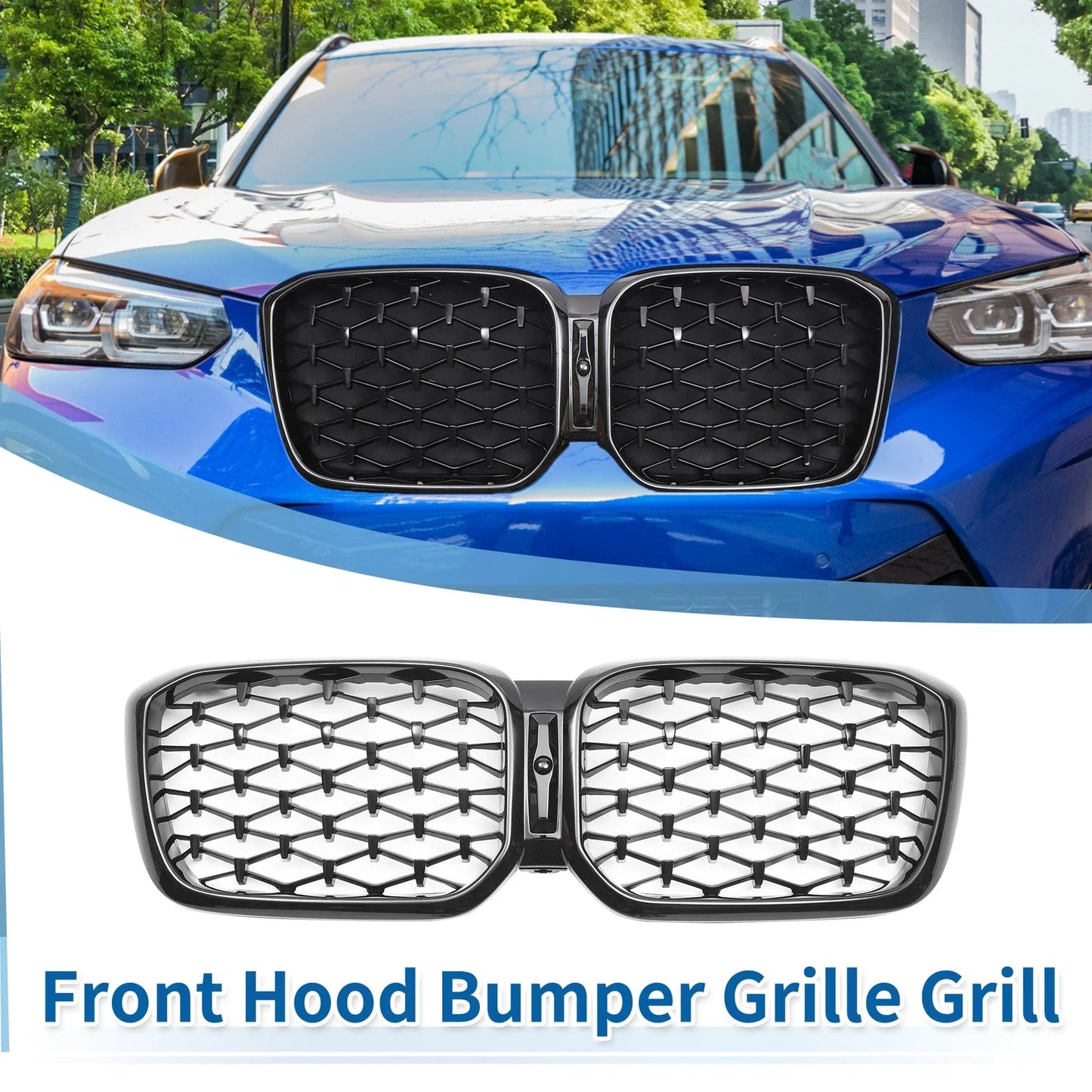 Front Upper Bumper Grille for BMW X3