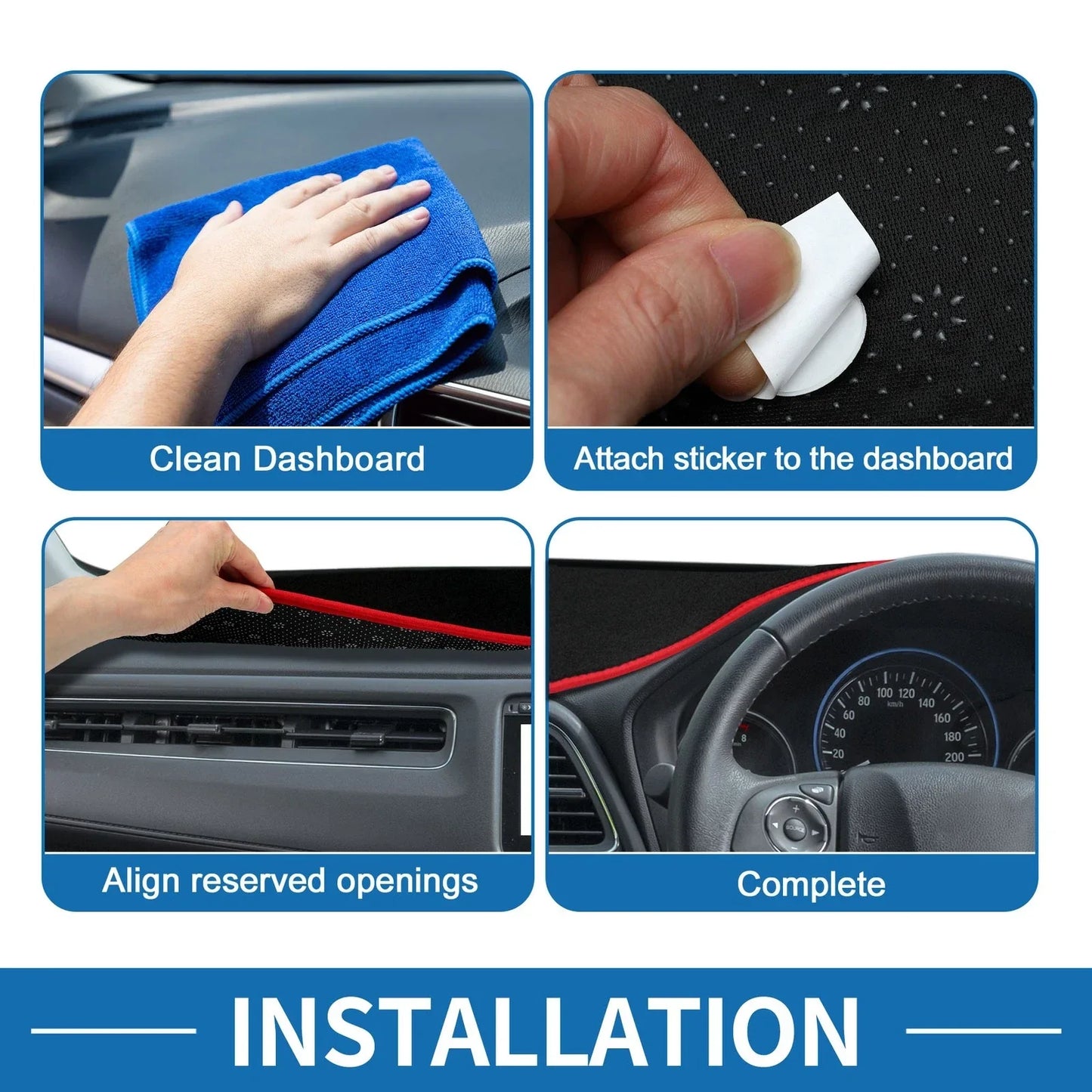 Dashboard Cover Mat for Lexus ES ES350 ES300h Sun Protector Pad (2013-2021)