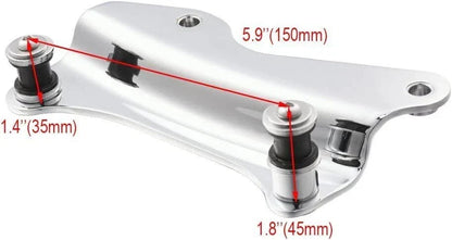 Chrome Docking Hardware Kit for Harley CVO Street Glide Road Glide (2014-2023)