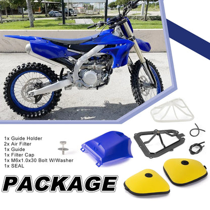 Air Filter Guide Lid Cover Kit for Yamaha YZ 250F 450F 250FX 450FX (2018–2023)