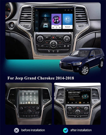 9" Stereo Radio GPS Head Unit for 2014-2018 Jeep Grand Cherokee