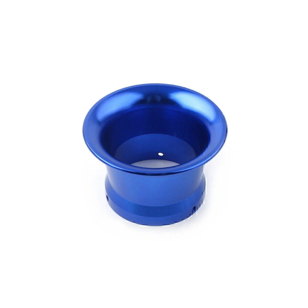50mm Carburetor Air Inlet Tip Vent Collar for Universal Blue