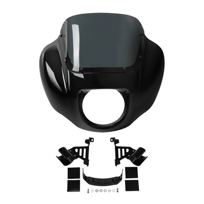 Headlight Fairing Windshield Bracket for Harley Street Bob Low Rider (2018-23)