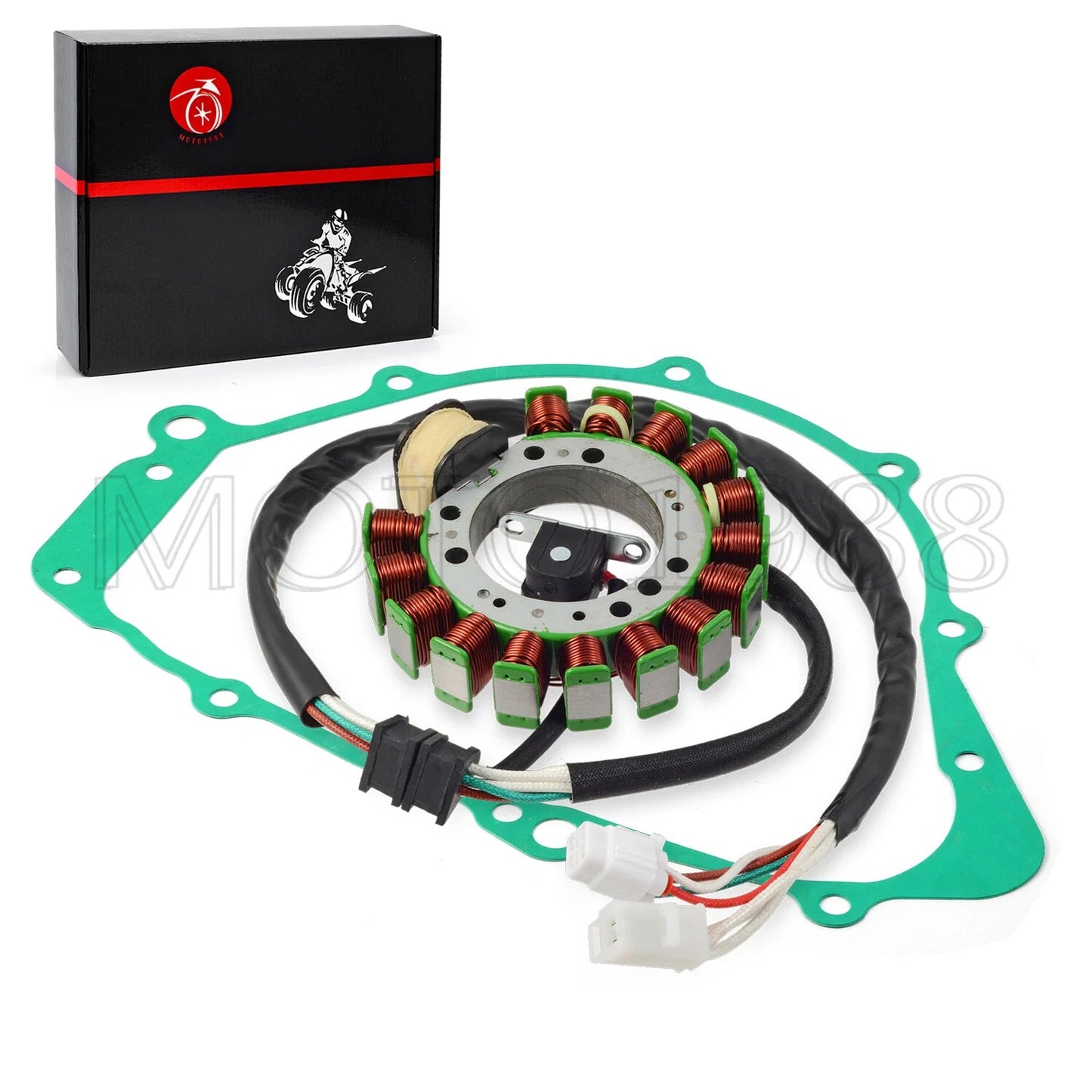 Stator & Rectifier w/ Gasket Assy for Yamaha Grizzly 600 YFM600FW (1998–2002)