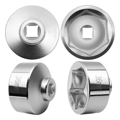 Low Profile 6Point 36mm Socket Wrench for Oil Filter Cap Removal